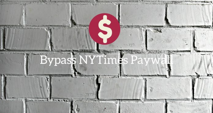 Bypass-nytimes-paywall Bypass NYtimes payment